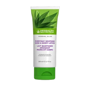 Herbal Aloe Lait Quotidien Apaisant Mains et Corps